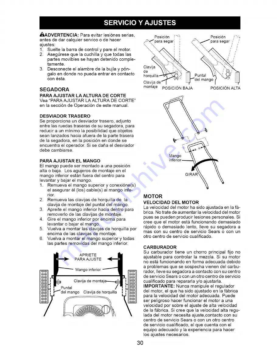 Craftsman 917.388893 Скачать руководство пользователя страница 30