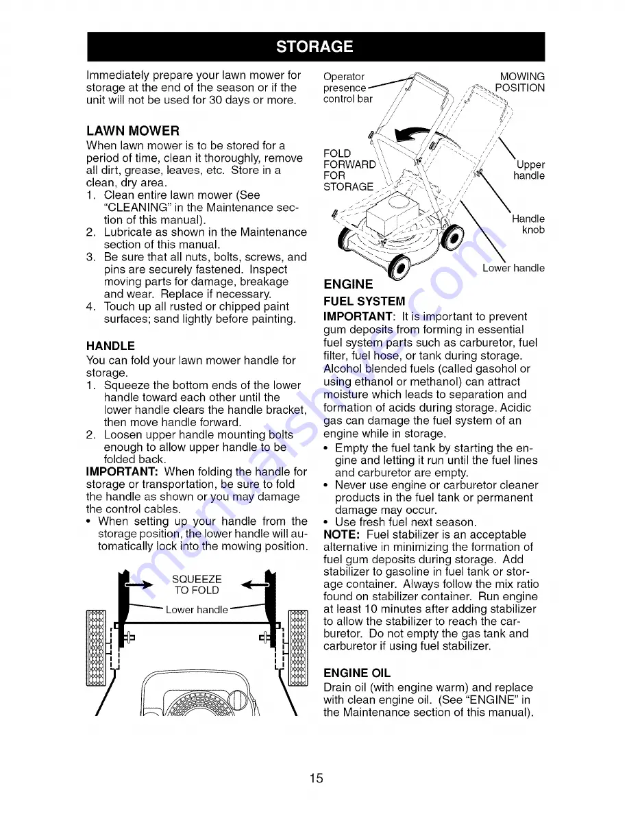 Craftsman 917.388920 Owner'S Manual Download Page 15