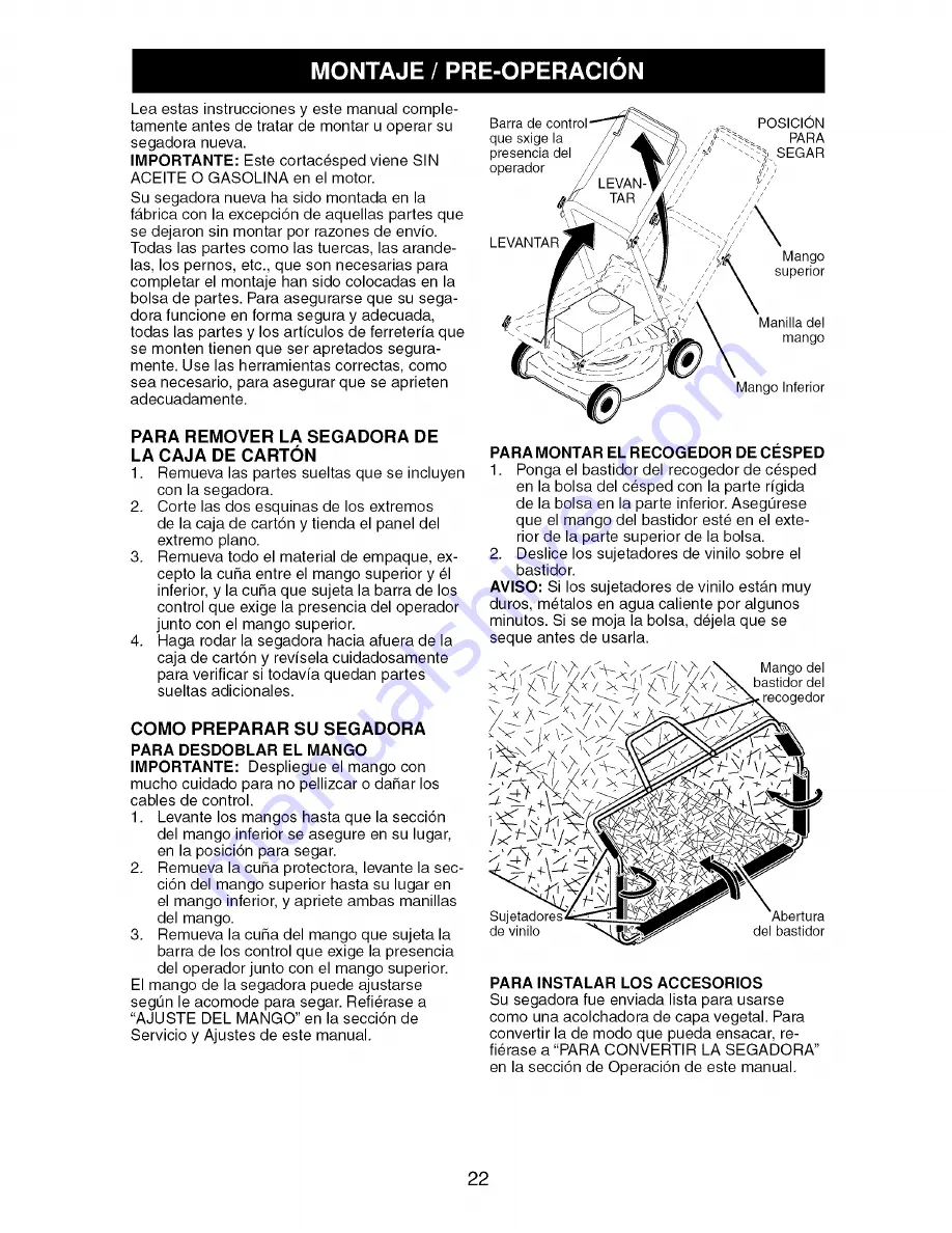 Craftsman 917.388932 Owner'S Manual Download Page 22