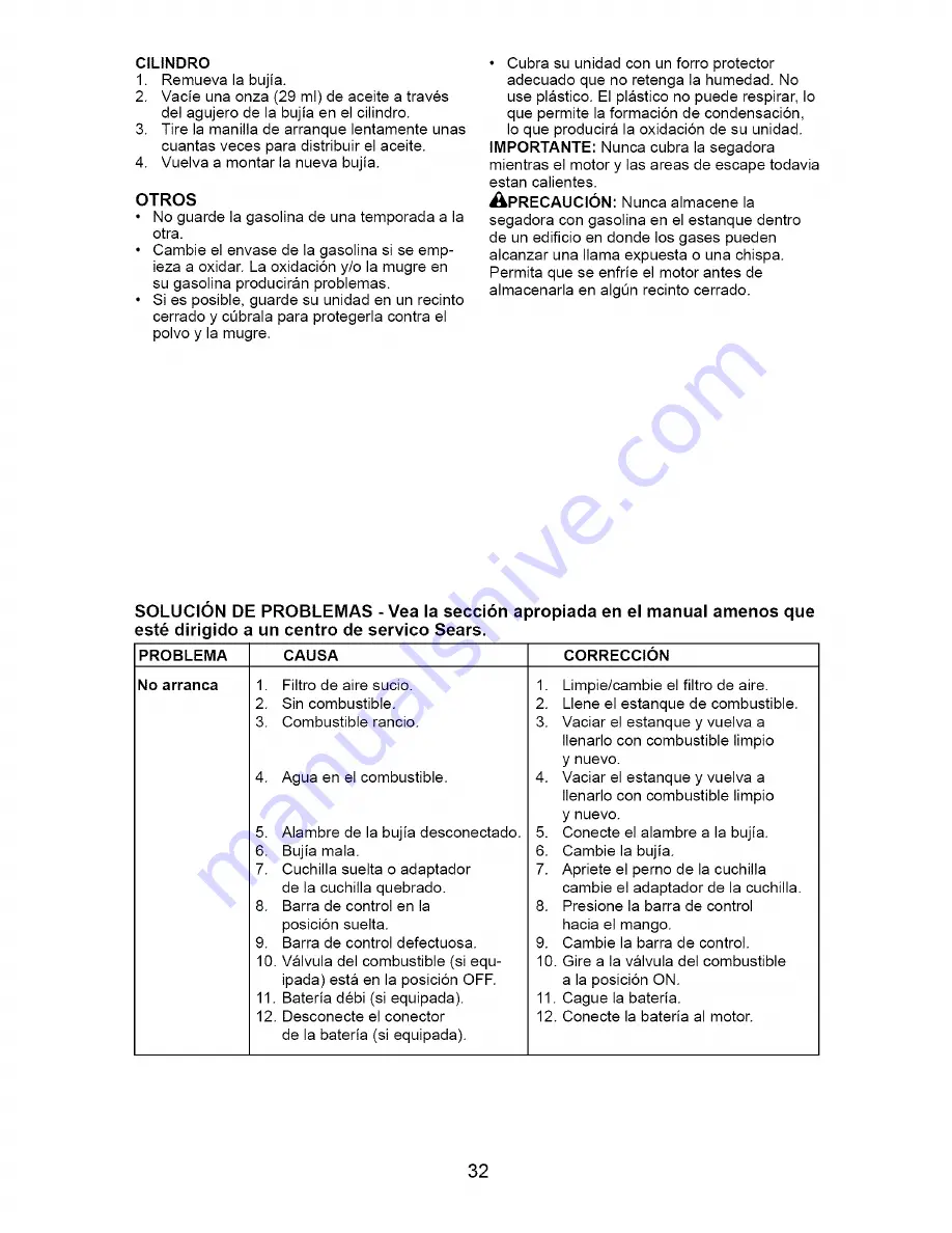 Craftsman 917.388933 Owner'S Manual Download Page 32