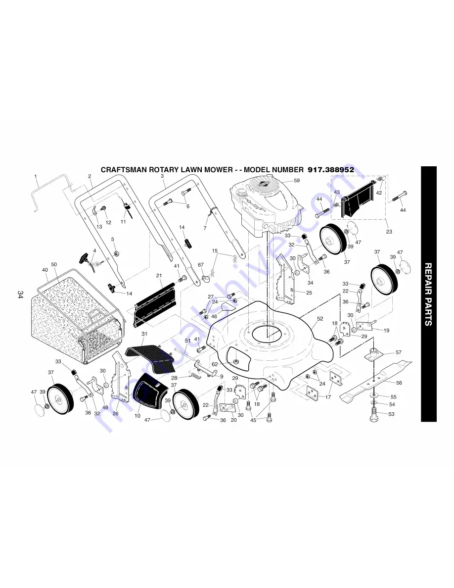 Craftsman 917.388952 Owner'S Manual Download Page 34