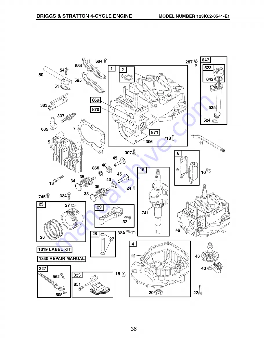 Craftsman 917.388952 Скачать руководство пользователя страница 36