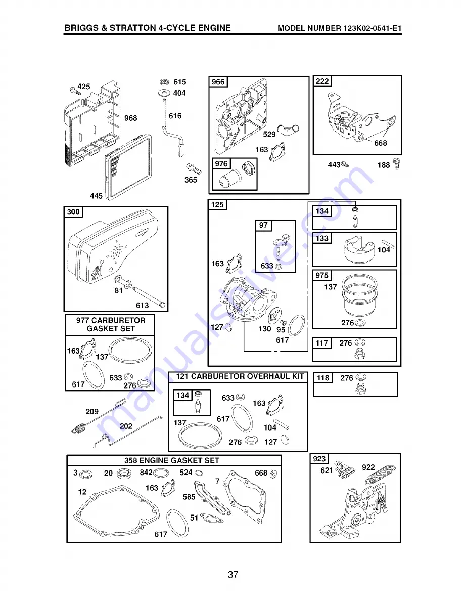 Craftsman 917.388952 Owner'S Manual Download Page 37