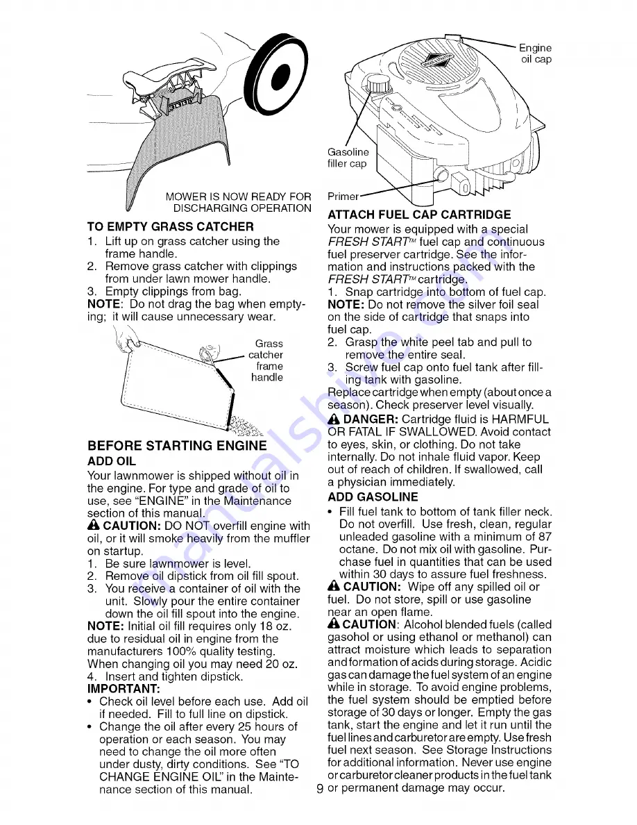 Craftsman 917.388953 Owner'S Manual Download Page 9