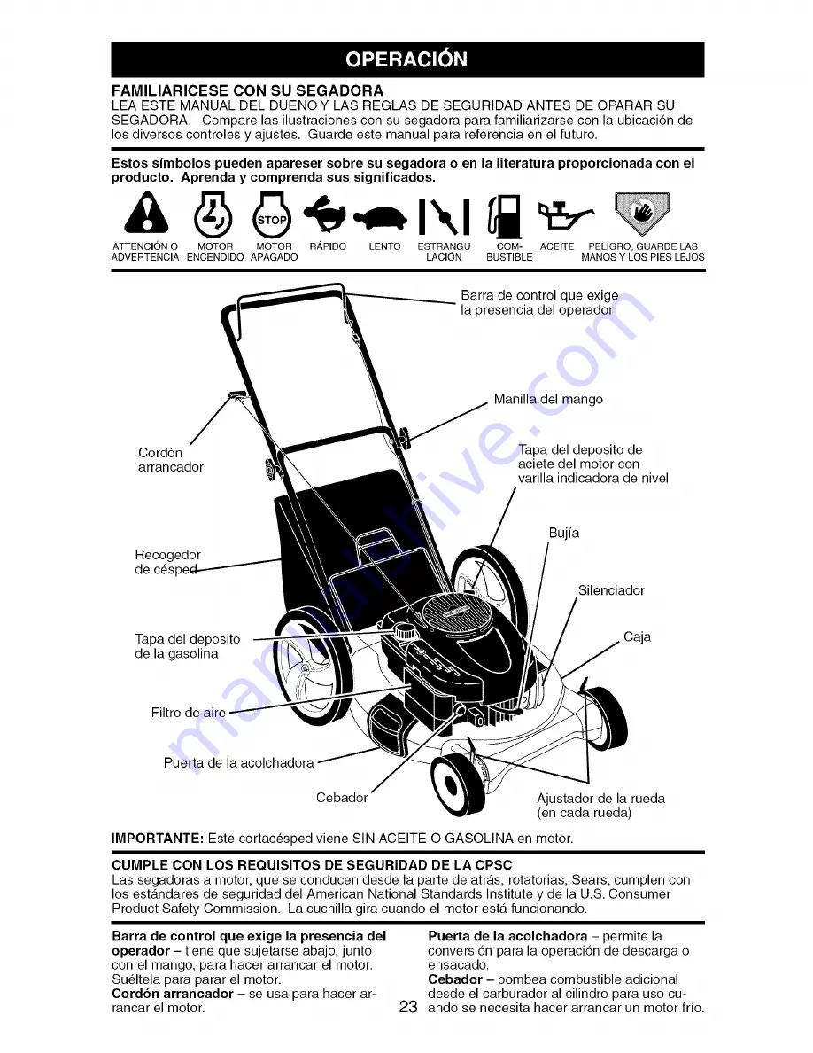 Craftsman 917.388960 Скачать руководство пользователя страница 23