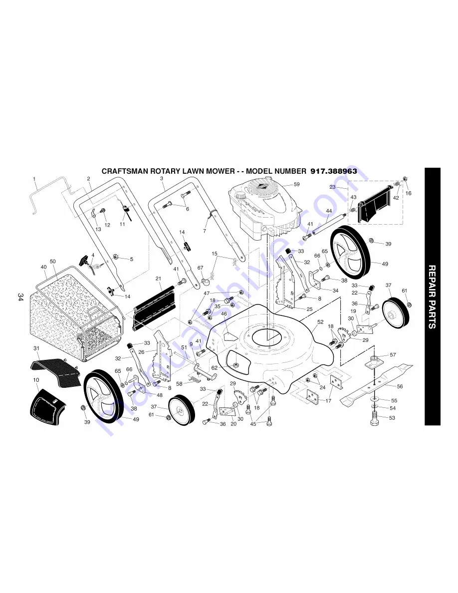 Craftsman 917.388963 Скачать руководство пользователя страница 34