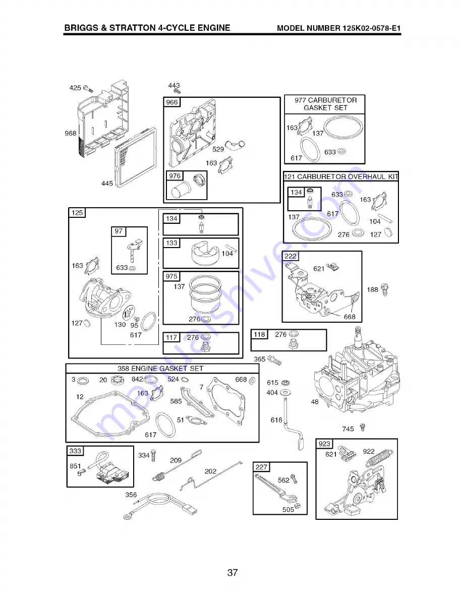 Craftsman 917.388980 Owner'S Manual Download Page 37