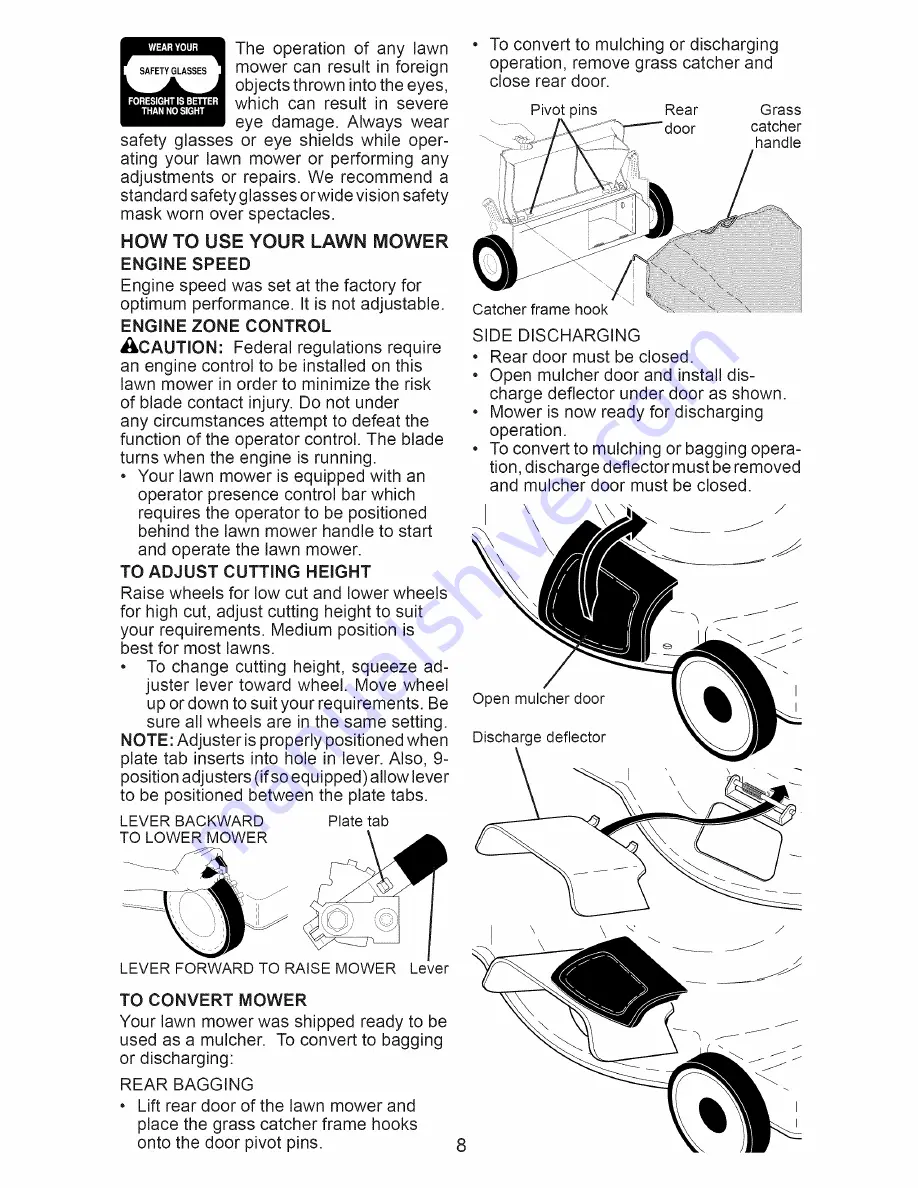 Craftsman 917.389053 Owner'S Manual Download Page 8