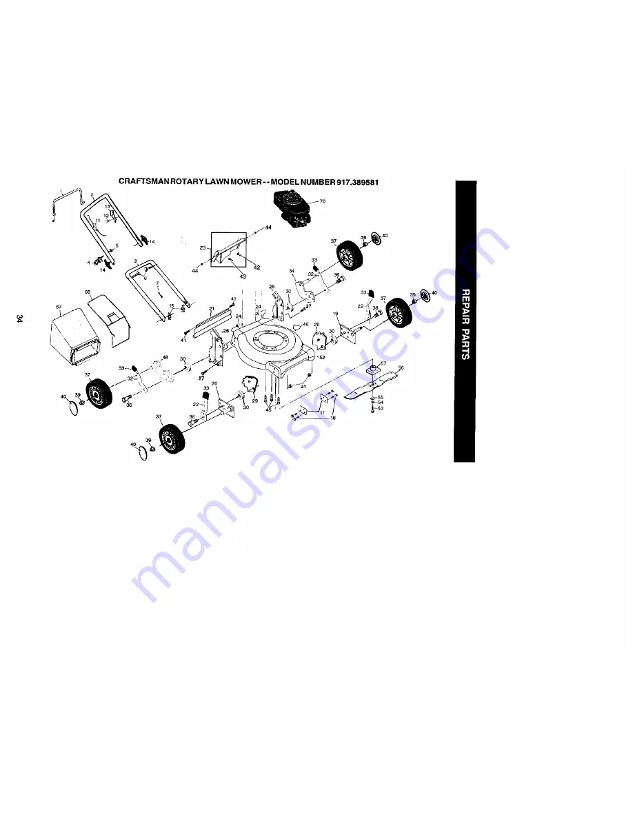 Craftsman 917.389581 Owner'S Manual Download Page 34