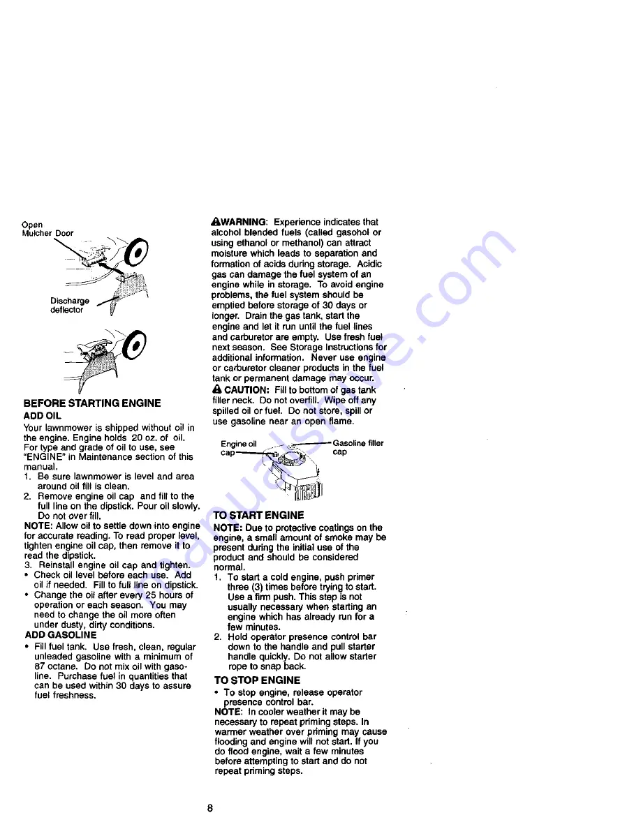 Craftsman 917.389610 Owner'S Manual Download Page 8