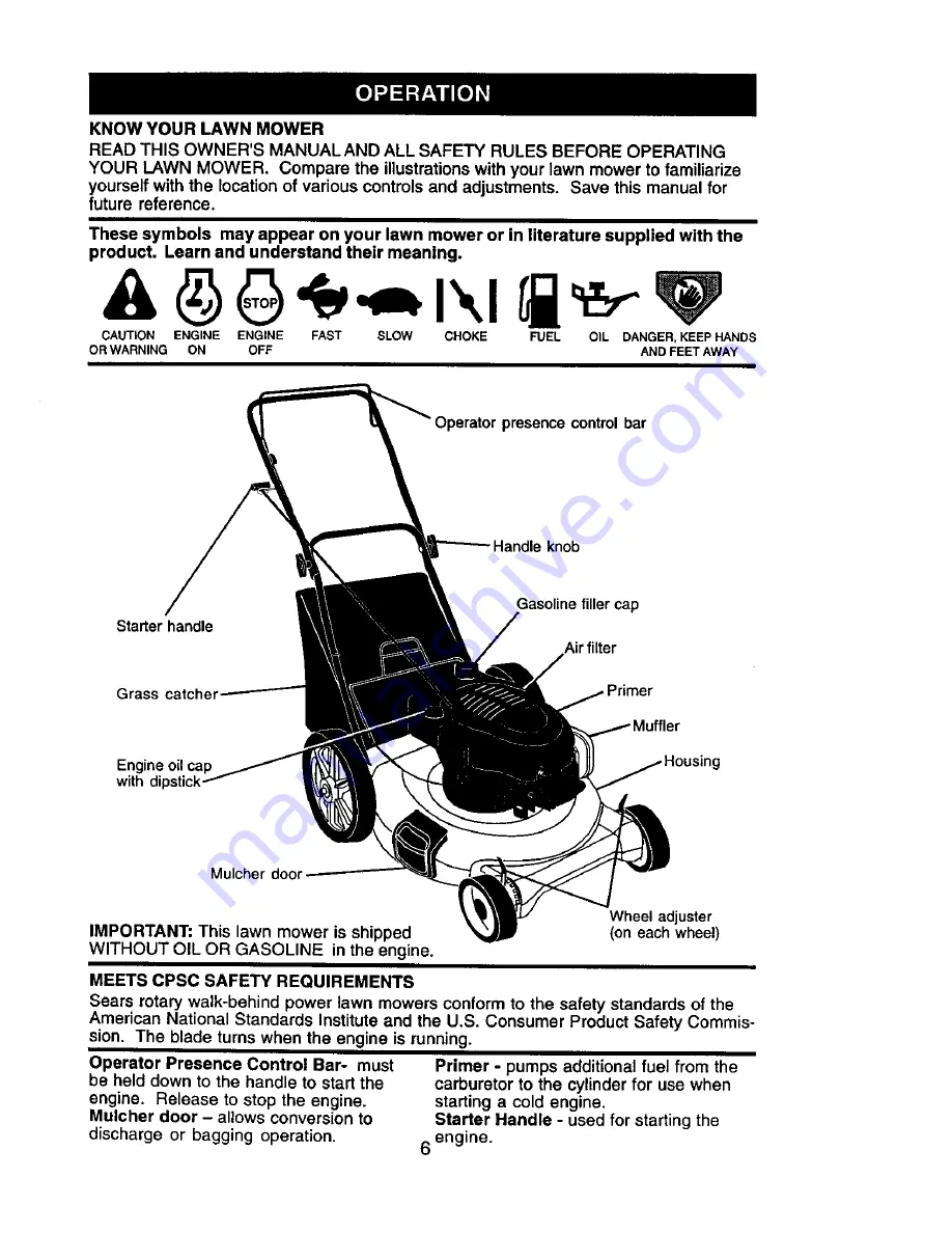 Craftsman 917.389622 Owner'S Manual Download Page 6