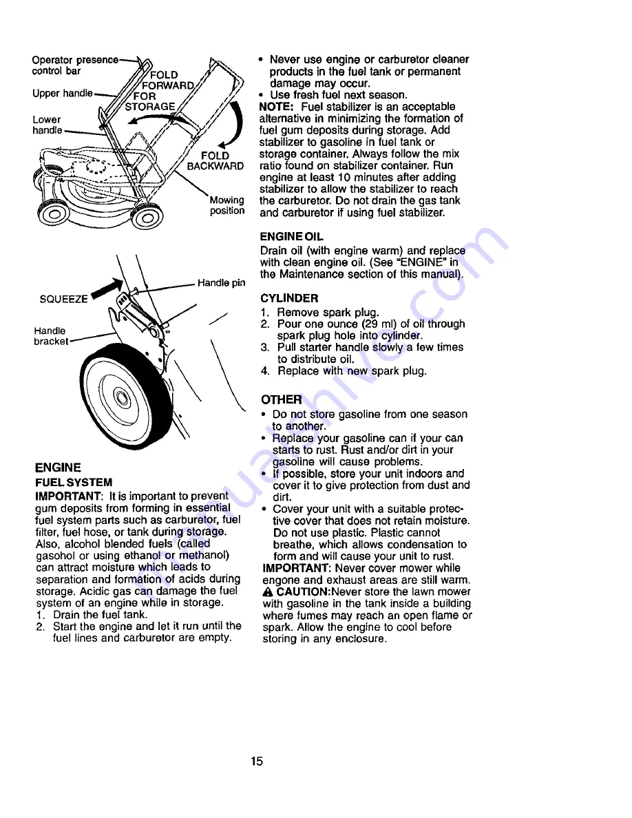 Craftsman 917.389622 Owner'S Manual Download Page 15