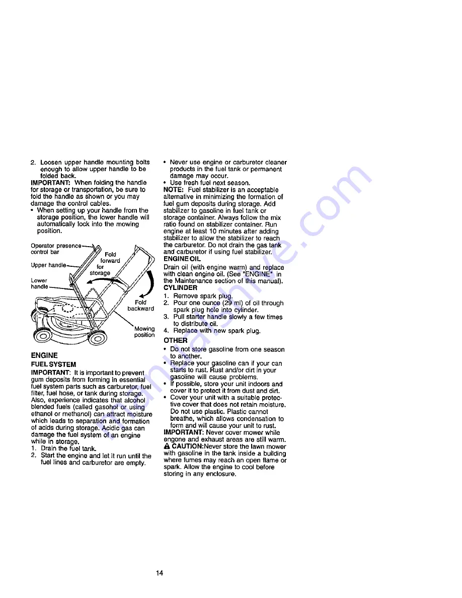 Craftsman 917.389990 Owner'S Manual Download Page 14