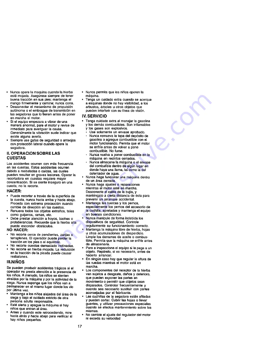 Craftsman 917.389990 Owner'S Manual Download Page 17