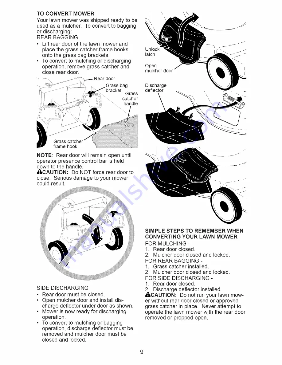 Craftsman 917.4787A Owner'S Manual Download Page 9