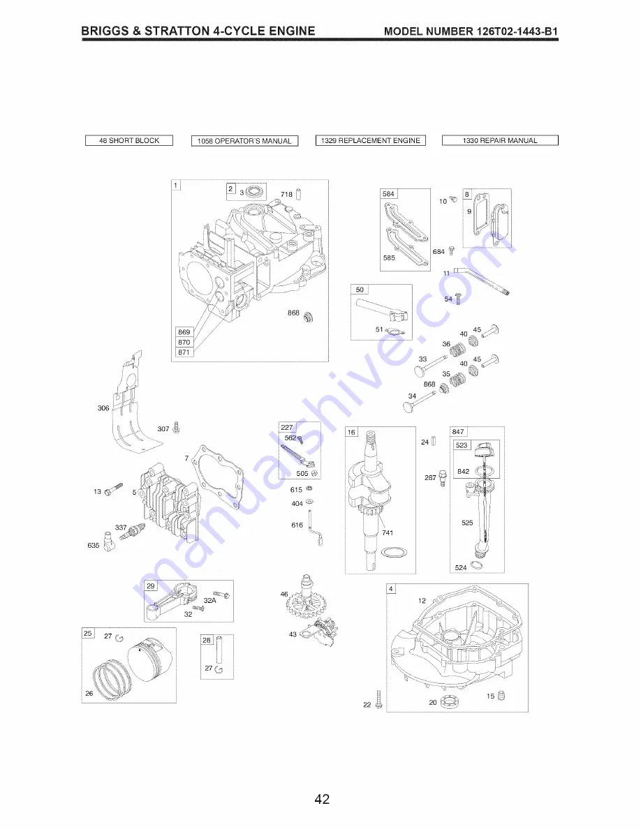 Craftsman 917.4787A Owner'S Manual Download Page 42