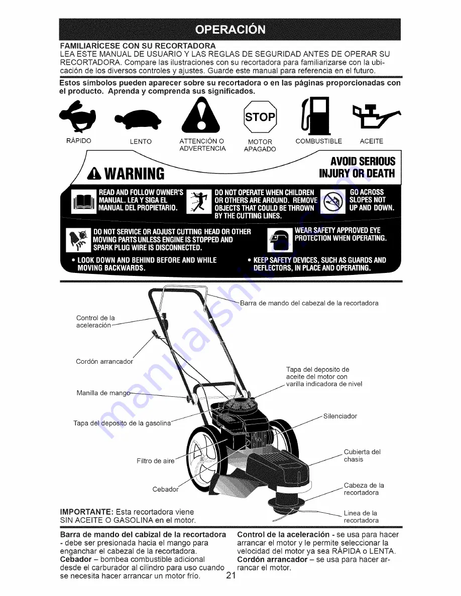 Craftsman 917.773763 Owner'S Manual Download Page 21