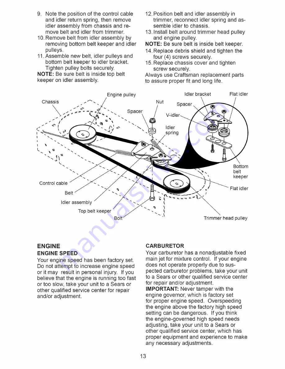 Craftsman 917.773763 Owner'S Manual Download Page 57