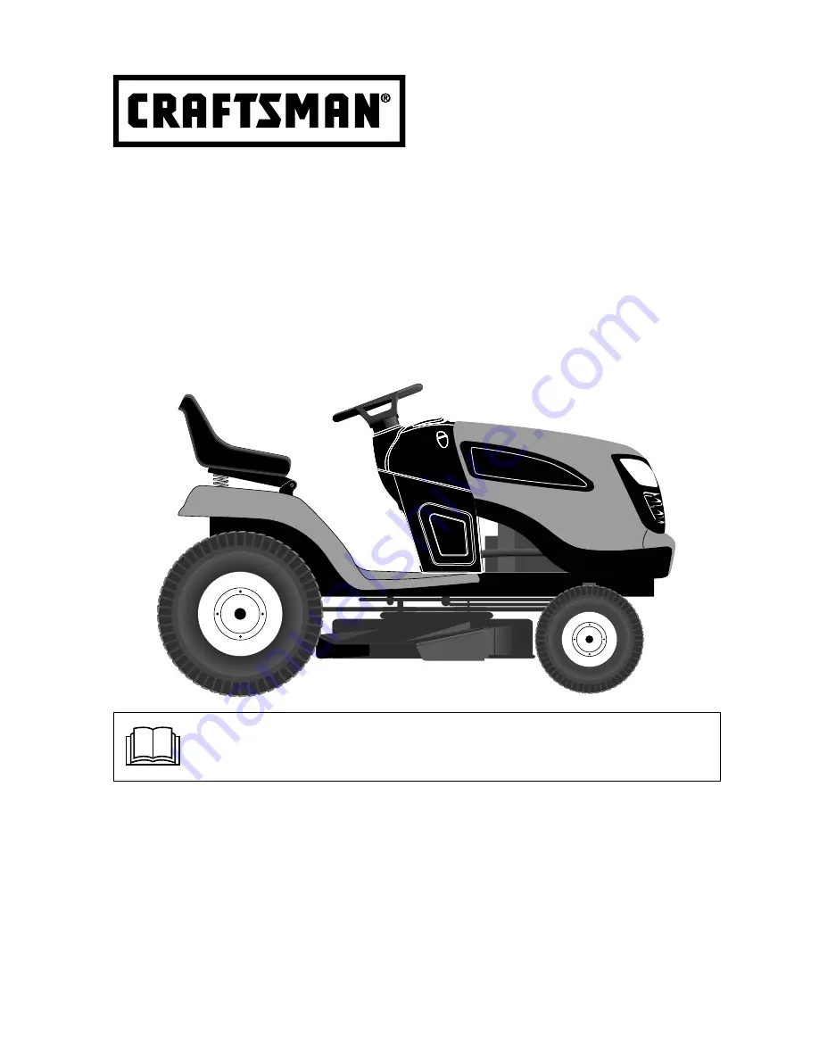 Craftsman 917.98636 Operator'S Manual Download Page 1