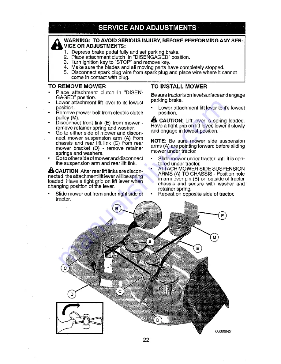 Craftsman 917.986360 Скачать руководство пользователя страница 22