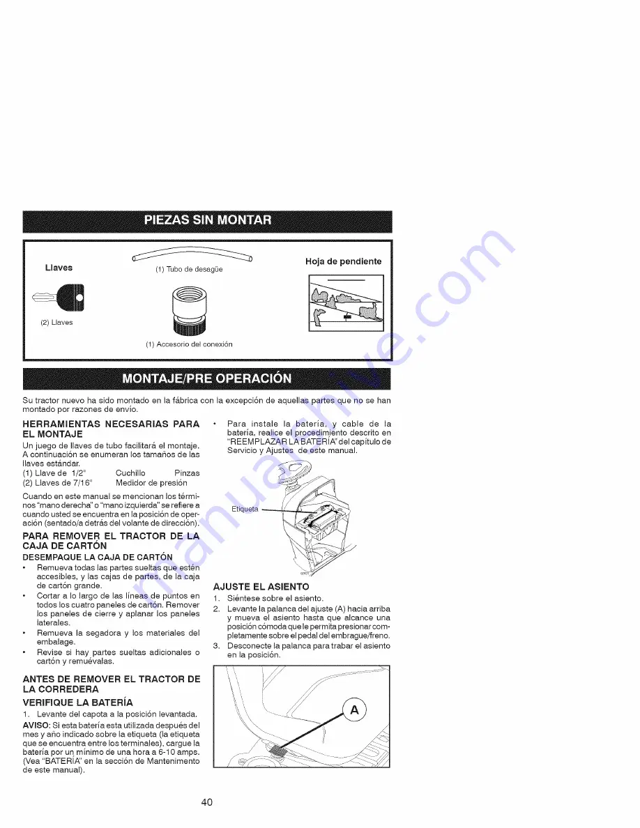 Craftsman 917.98641 Operator'S Manual Download Page 40