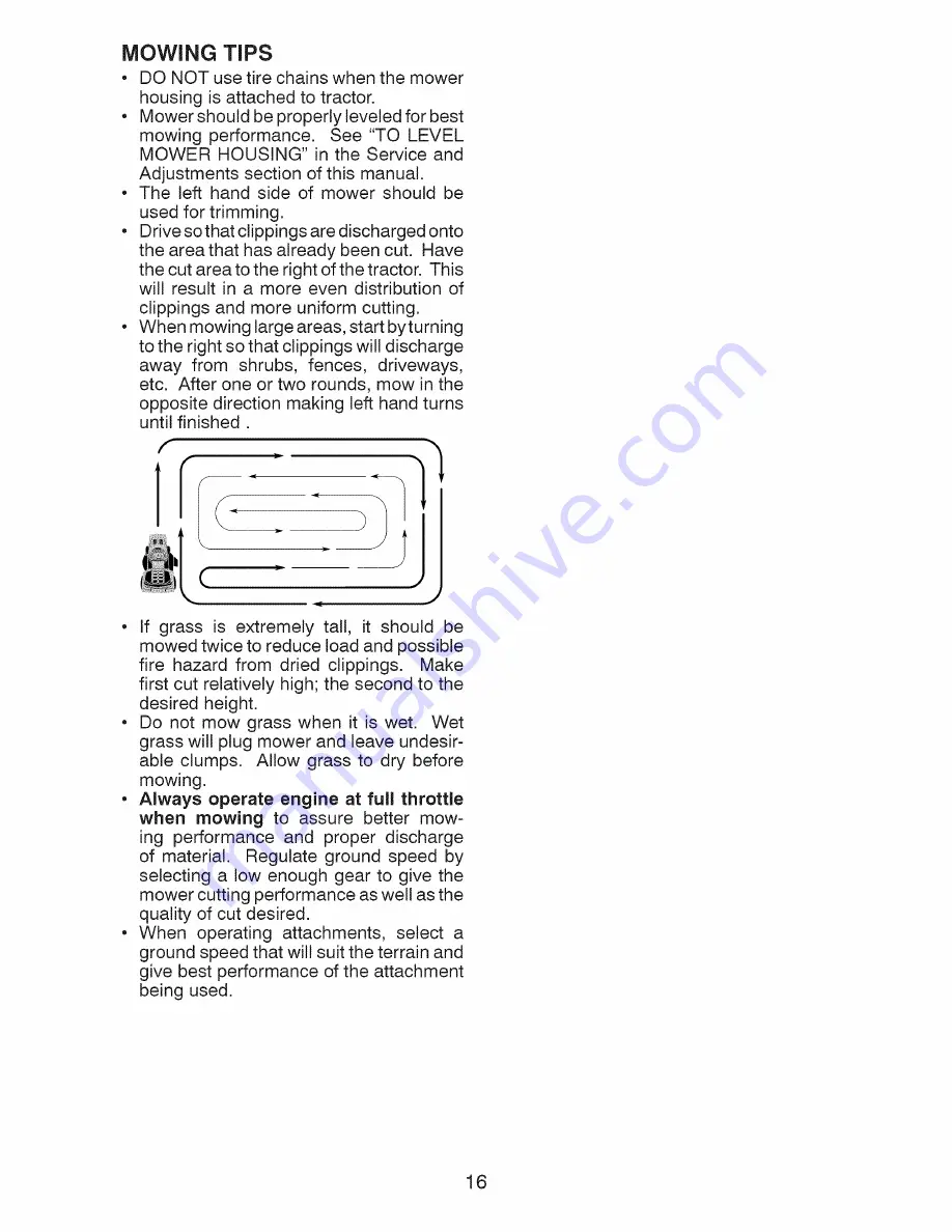 Craftsman 917.98642 Operator'S Manual Download Page 16