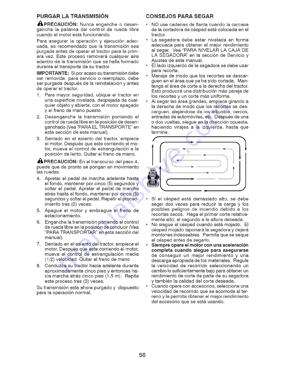 Craftsman 917.98644 Operator'S Manual Download Page 56