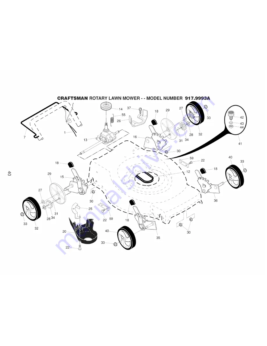 Craftsman 917.9993A Скачать руководство пользователя страница 40