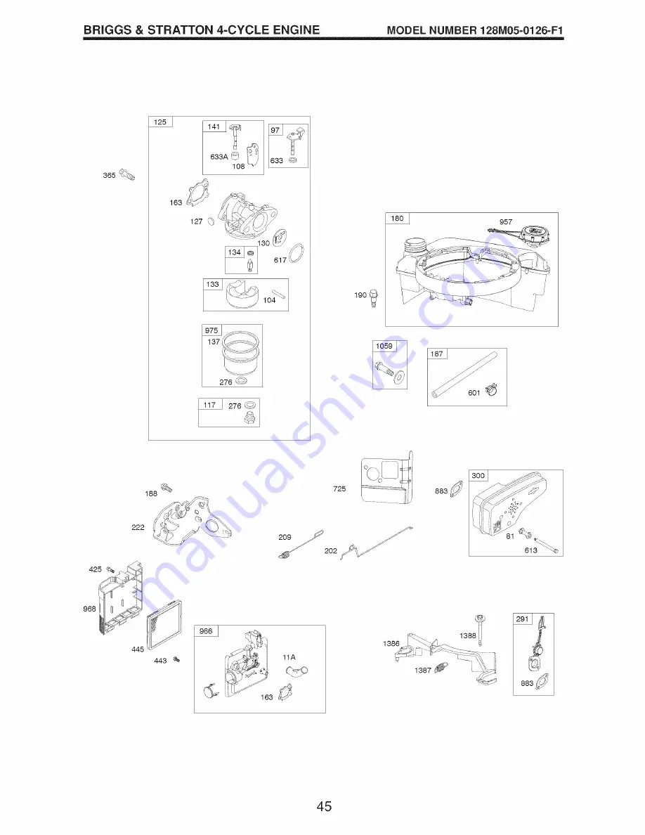 Craftsman 917.9994B Owner'S Manual Download Page 45