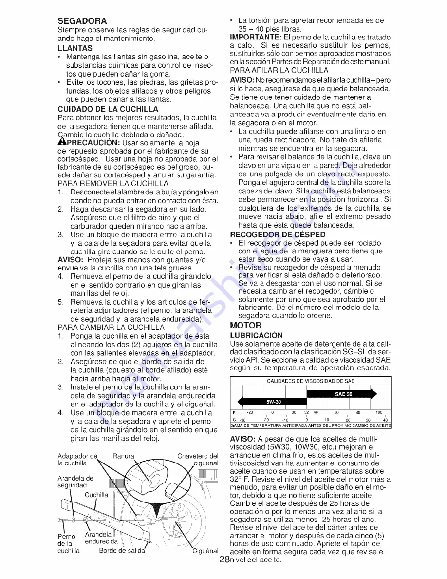 Craftsman 917.9997C Owner'S Manual Download Page 28