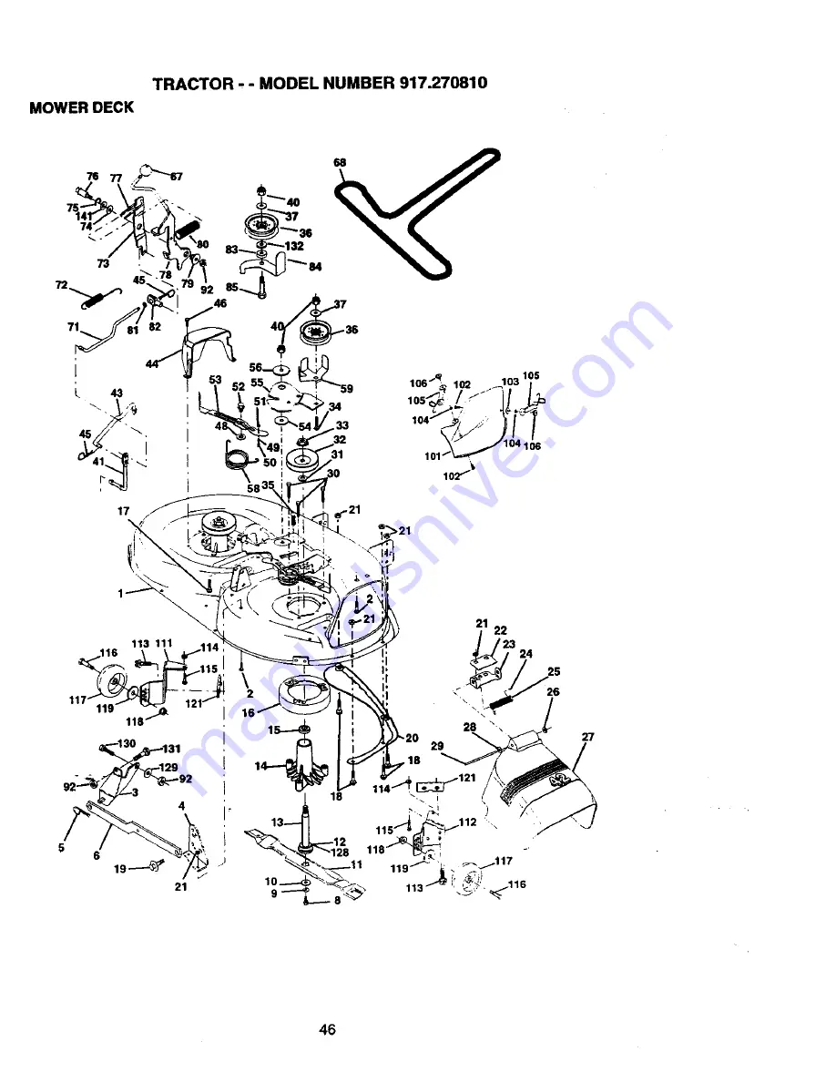 Craftsman 917270810 Owner'S Manual Download Page 46