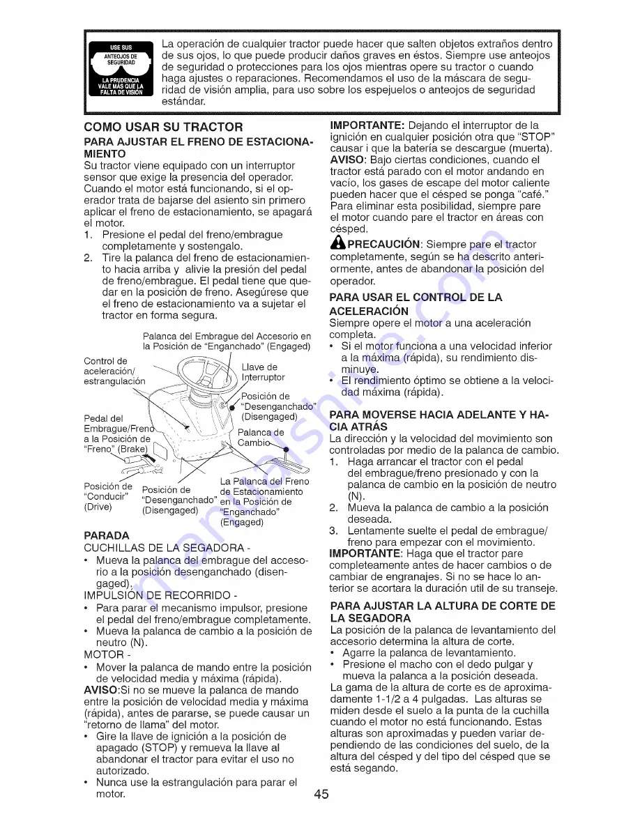 Craftsman 917287030 Скачать руководство пользователя страница 45