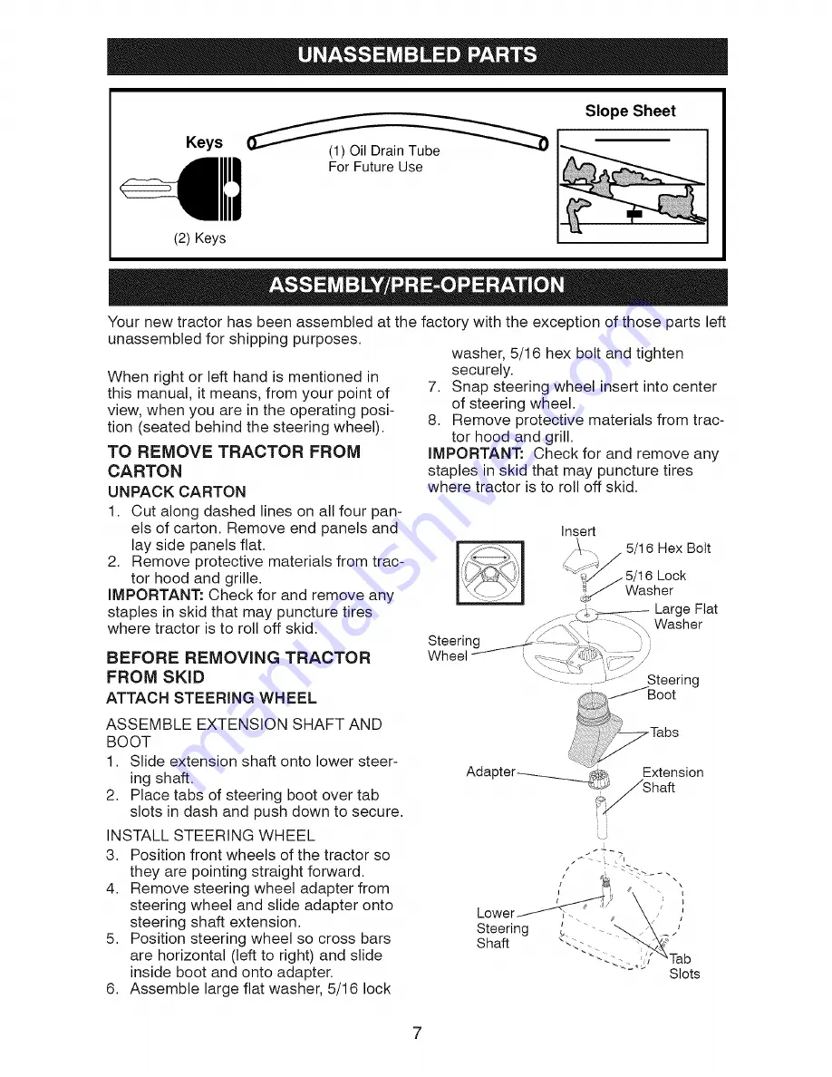 Craftsman 917287130 Operator'S Manual Download Page 7