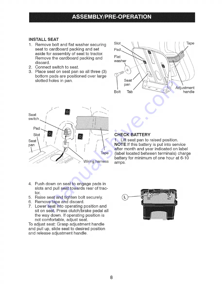 Craftsman 917287130 Operator'S Manual Download Page 8