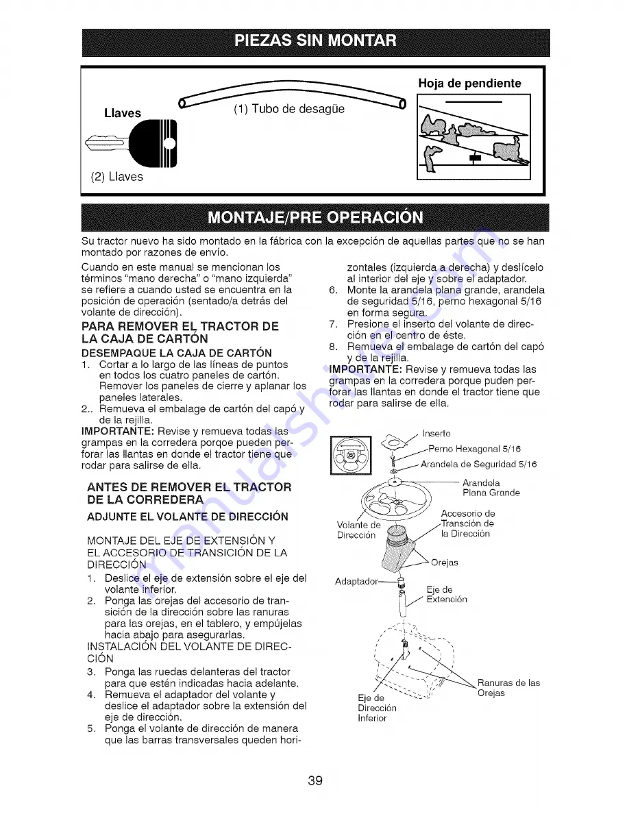 Craftsman 917287130 Operator'S Manual Download Page 39