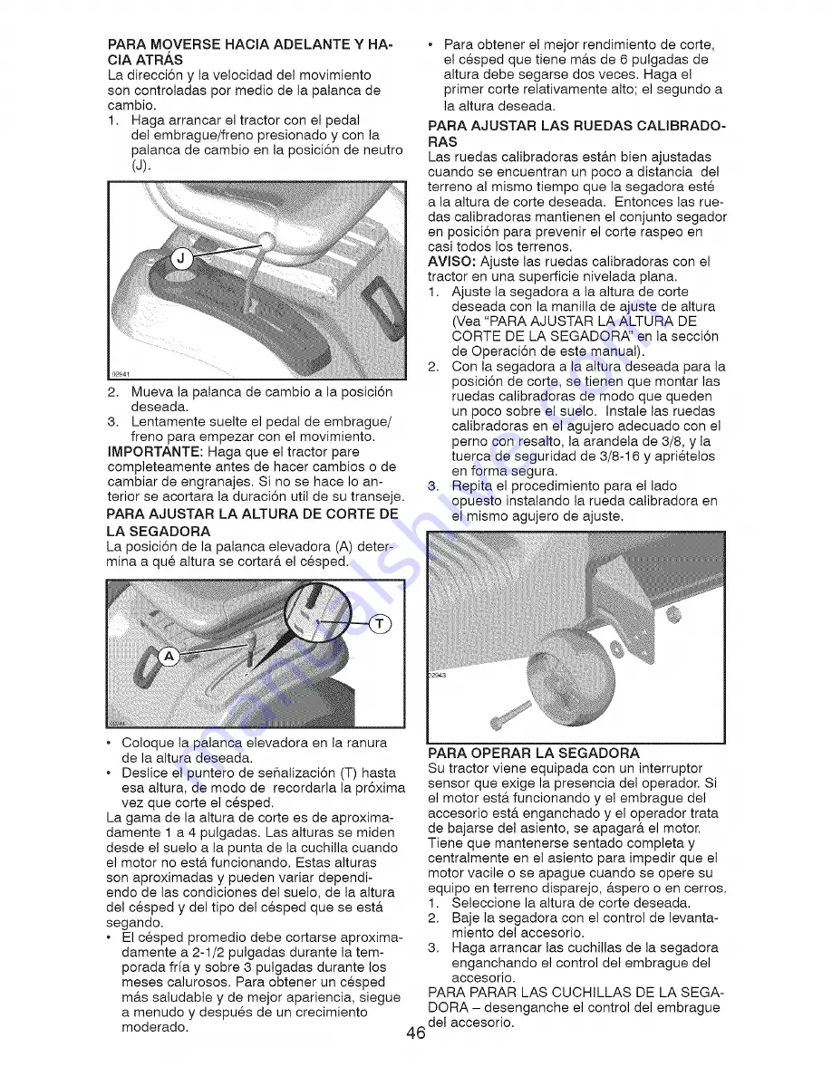 Craftsman 917287130 Operator'S Manual Download Page 46