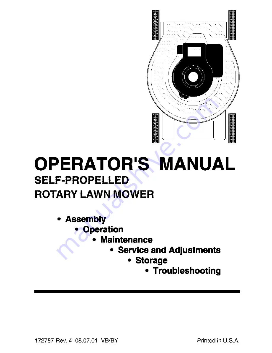 Craftsman 917376751 Operator'S Manual Download Page 1