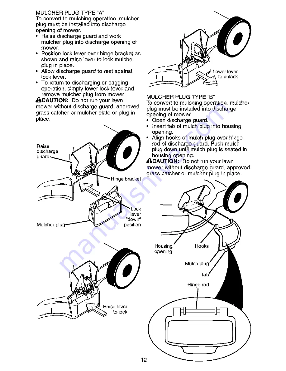 Craftsman 917376751 Operator'S Manual Download Page 12