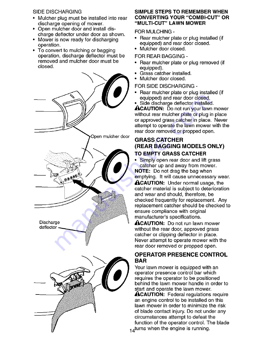 Craftsman 917376751 Operator'S Manual Download Page 14