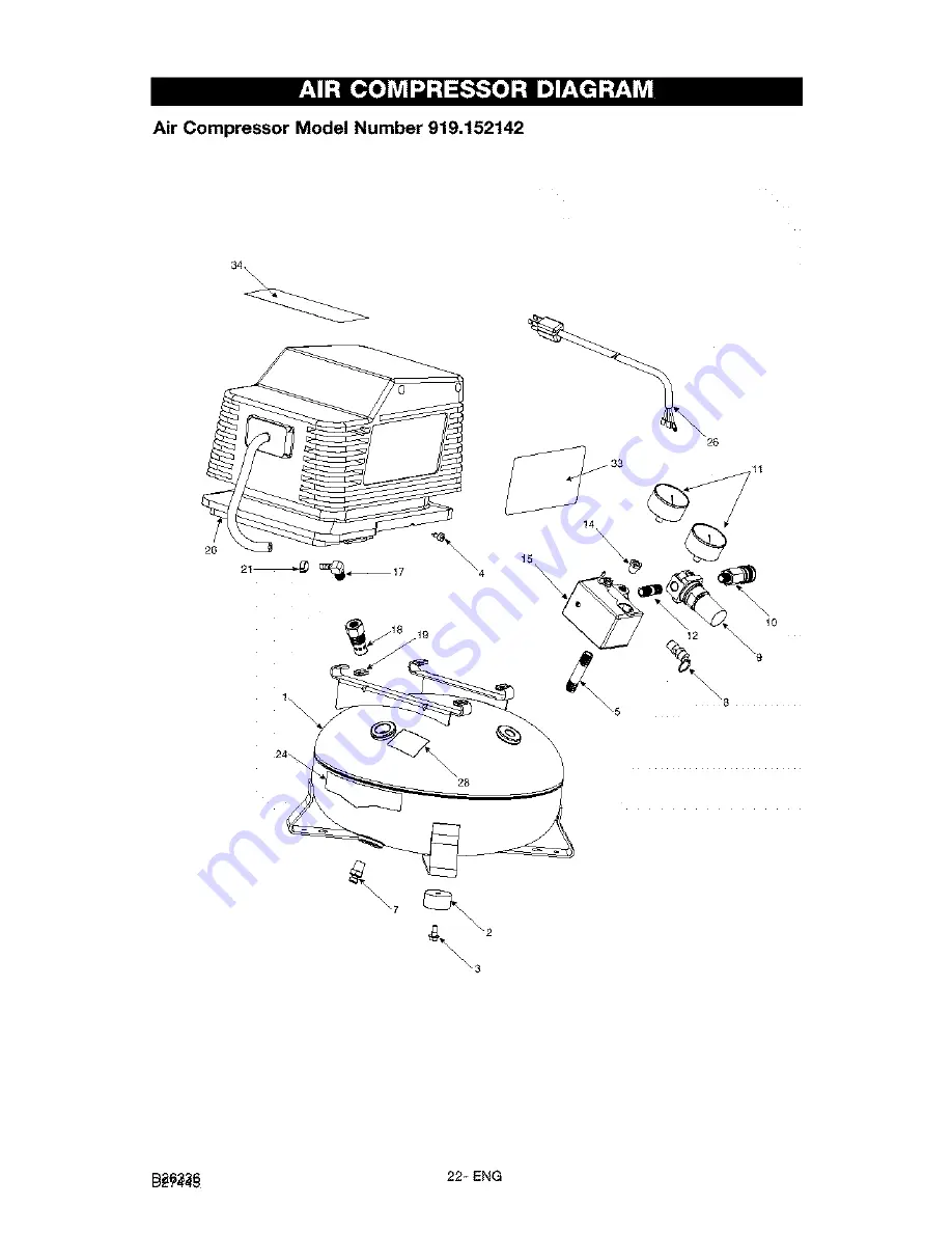 Craftsman 919.152142 Скачать руководство пользователя страница 22