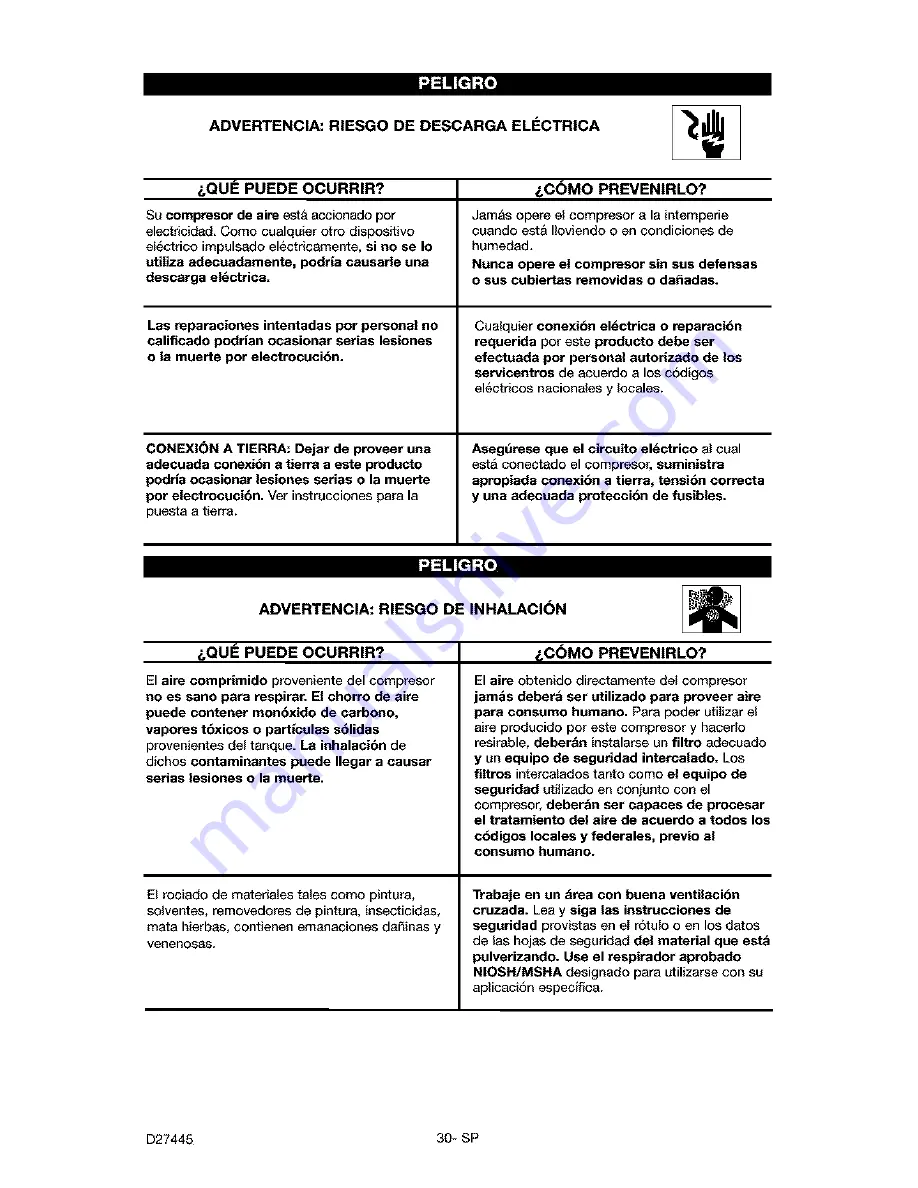 Craftsman 919.152142 Owner'S Manual Download Page 30