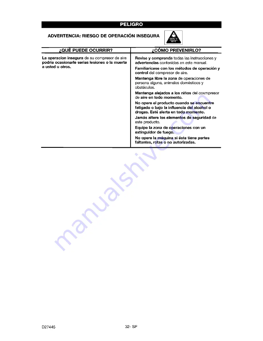 Craftsman 919.152142 Owner'S Manual Download Page 32