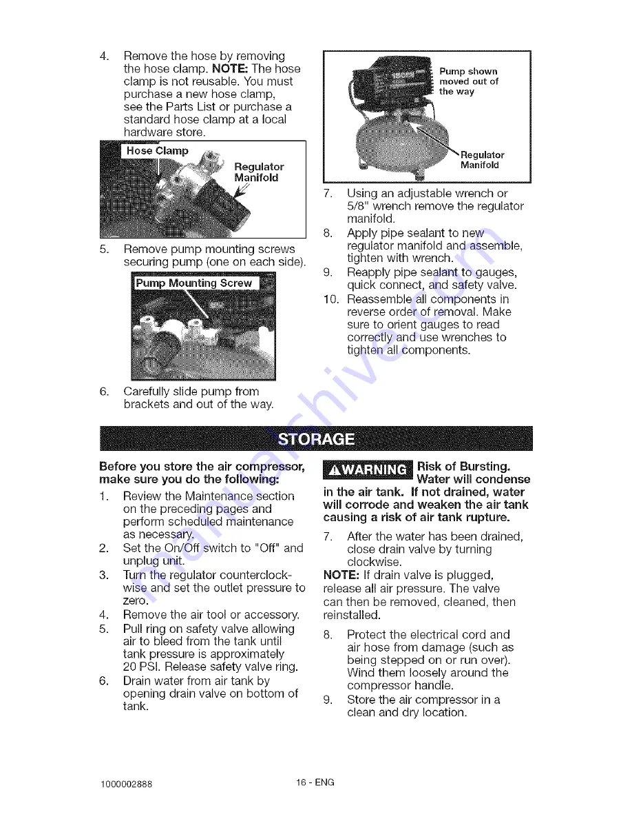 Craftsman 919.153160 Owner'S Manual Download Page 16