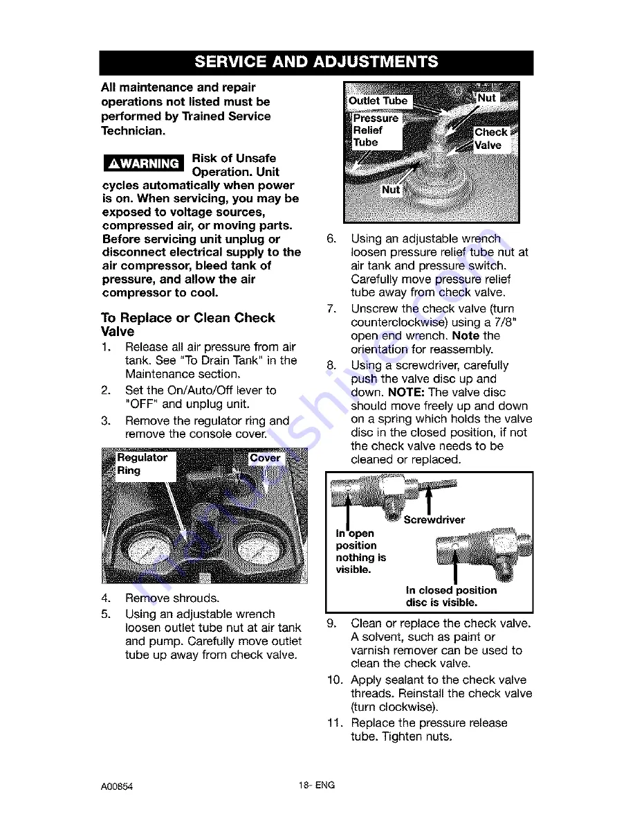 Craftsman 919.165580 Owner'S Manual Download Page 18