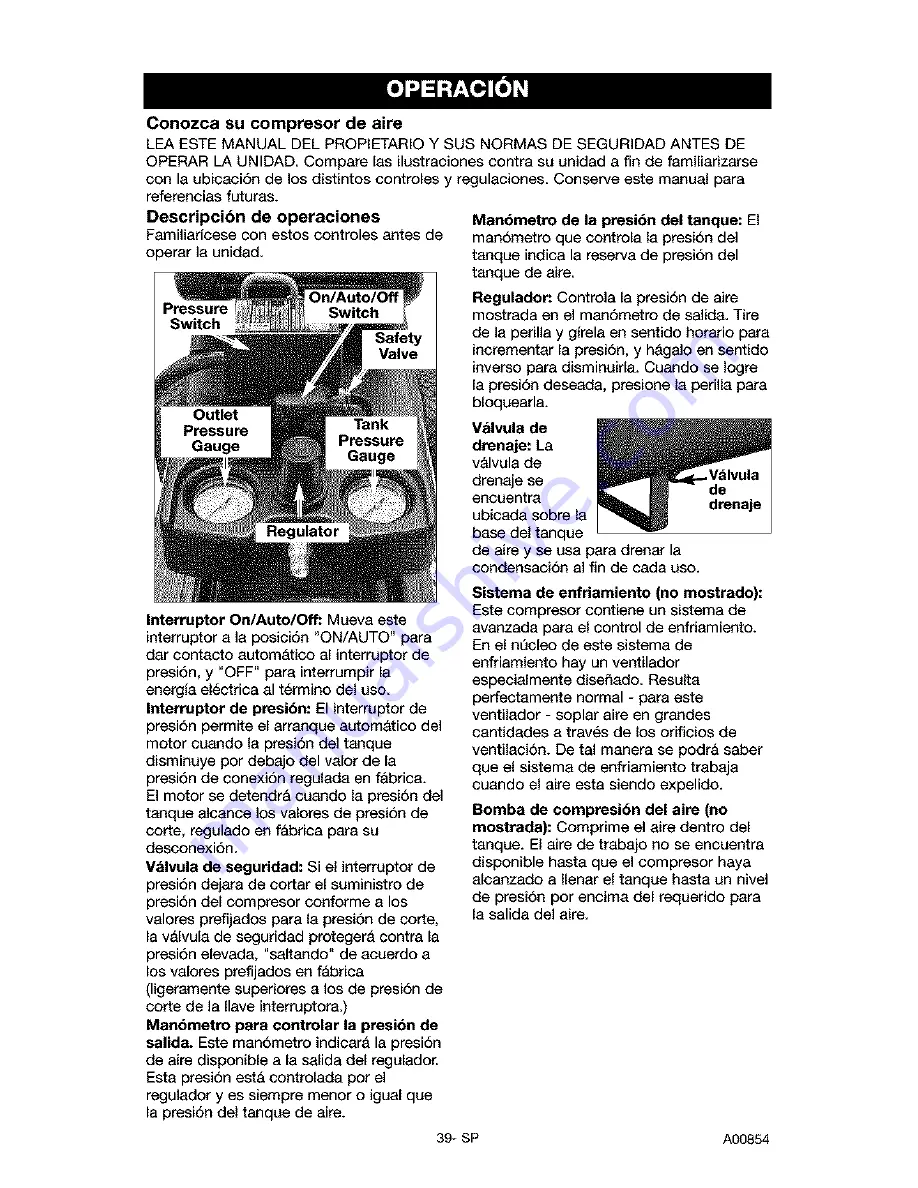 Craftsman 919.165580 Owner'S Manual Download Page 39