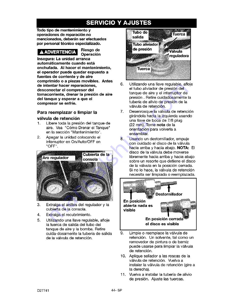 Craftsman 919.167341 Скачать руководство пользователя страница 44