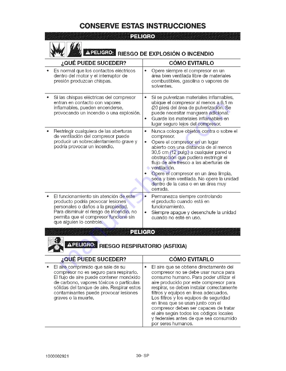 Craftsman 919.167610 Owner'S Manual Download Page 30