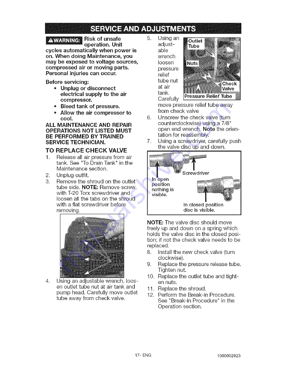 Craftsman 919.167620 Owner'S Manual Download Page 17