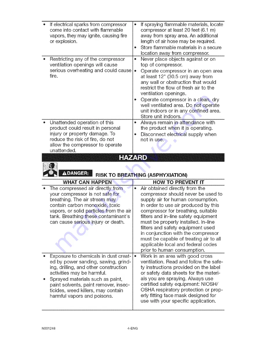 Craftsman 919.184192 Owner'S Manual Download Page 4