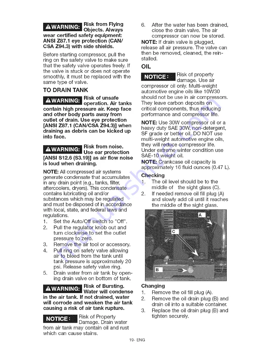 Craftsman 919.195414 Owner'S Manual Download Page 19